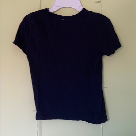 Colorful stripe cropped shirt - Picture 2 of 4